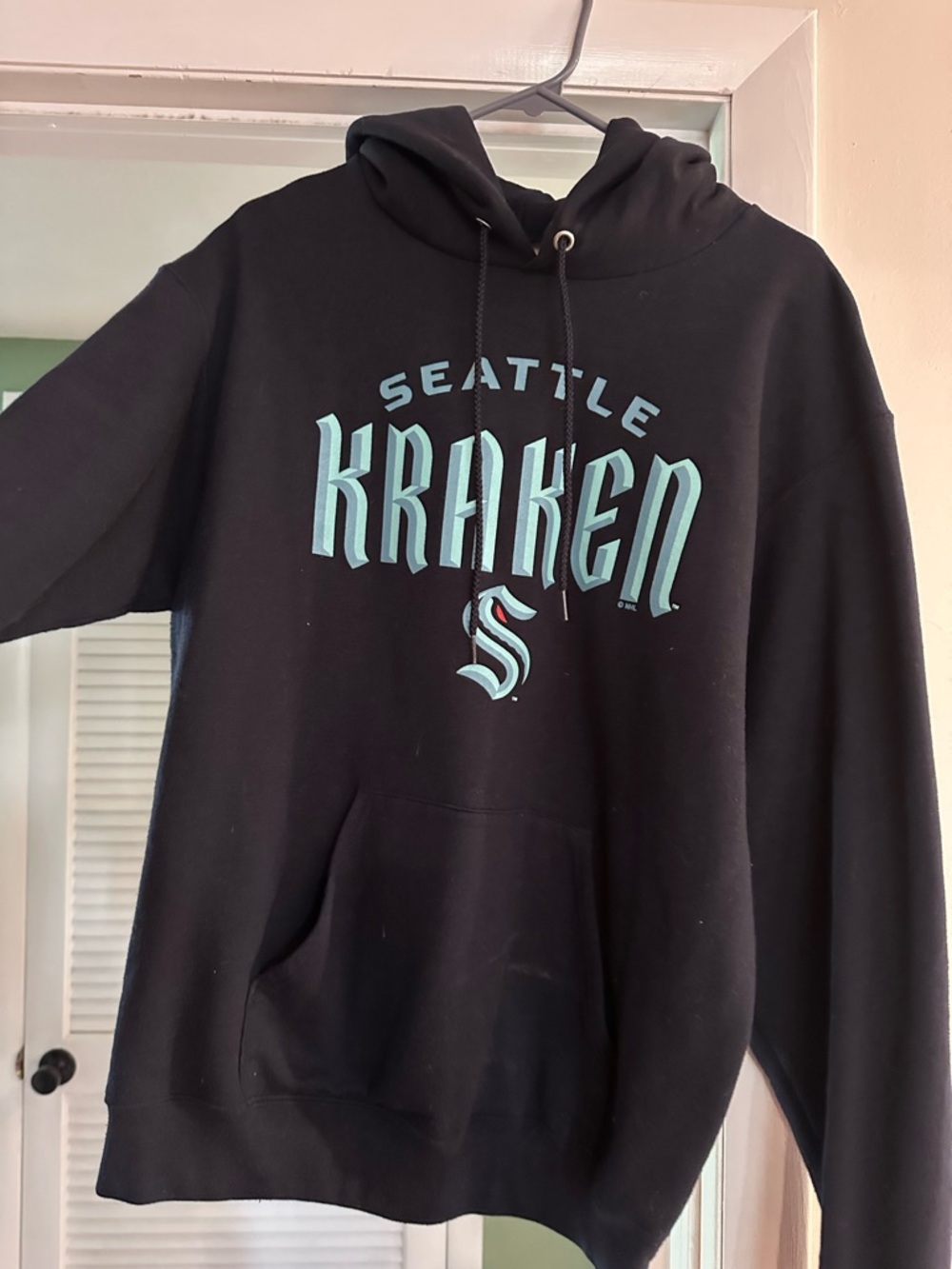 Seattle Kraken Navy Pullover Hoodie